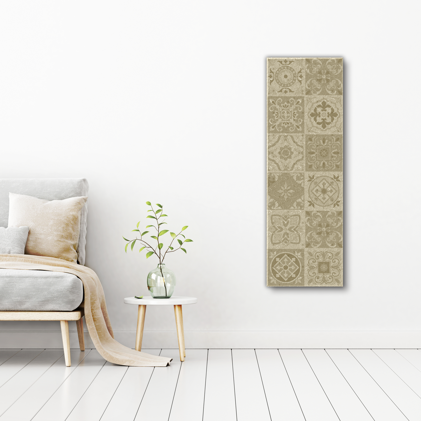 Tan Decorative Tile