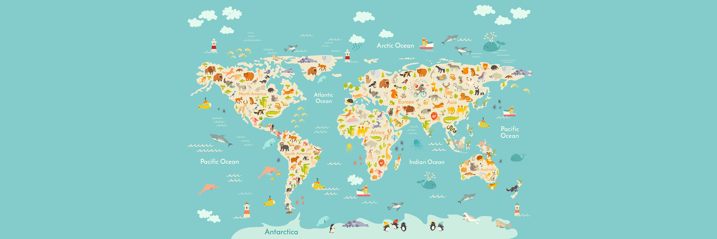 Kids World Map