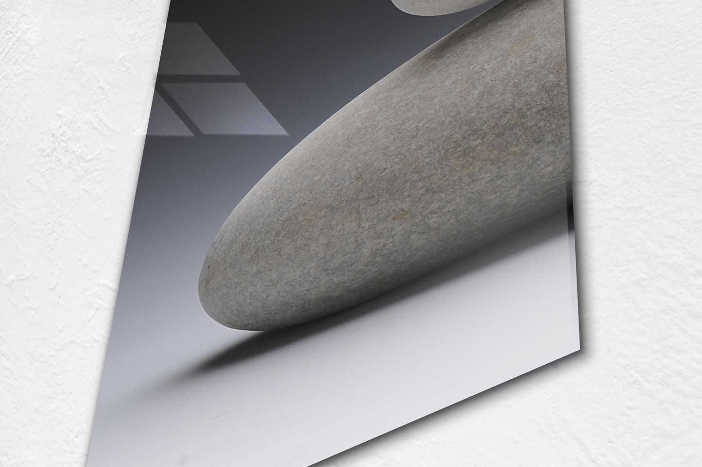 Zen Stones with a Feather