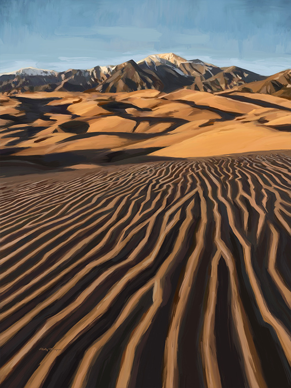 Great Sand Dunes National Park by Holly Thompson