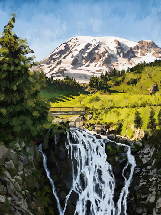 Mount Rainier National Park by Holly Thompson