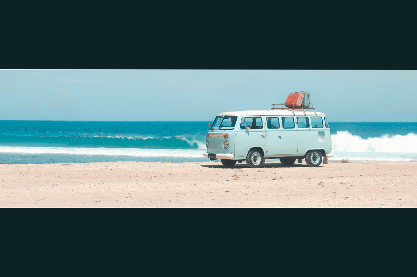 Van on the Beach