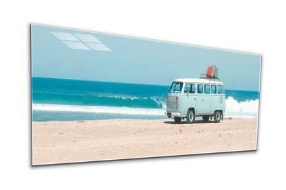 Van on the Beach